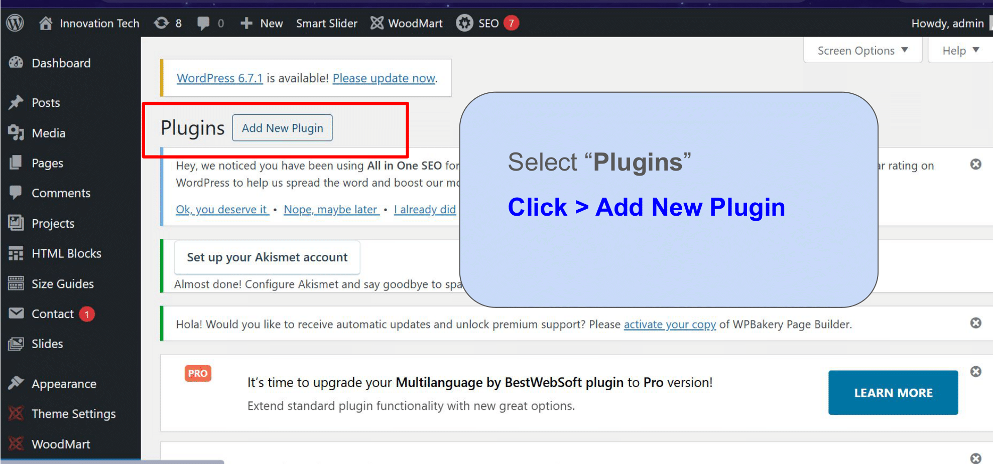 Add New Plugin