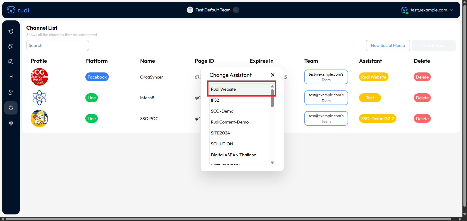 Select Assistant
