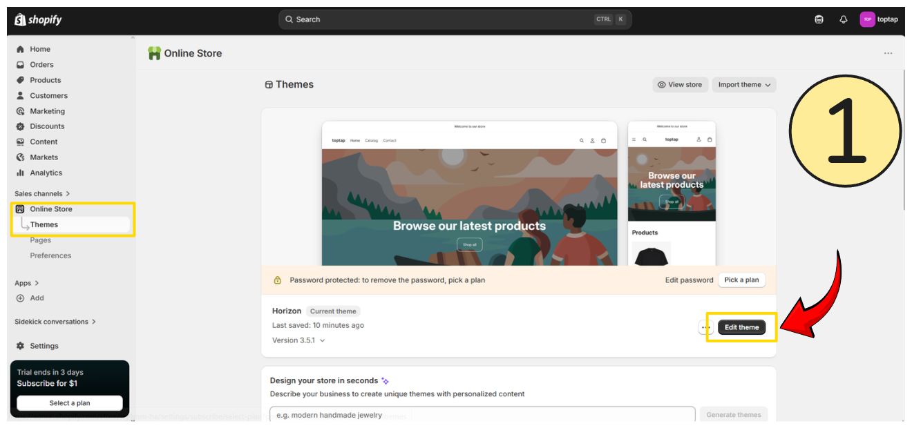 Online Store Themes