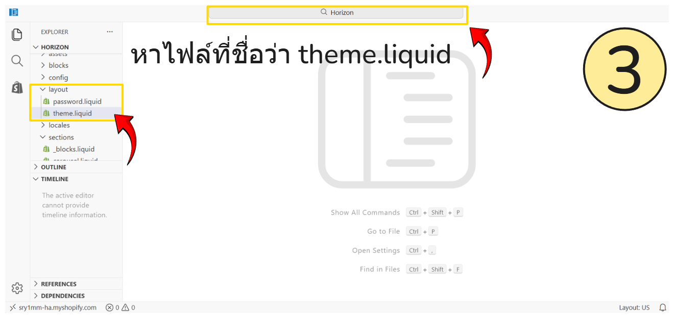 Find theme.liquid