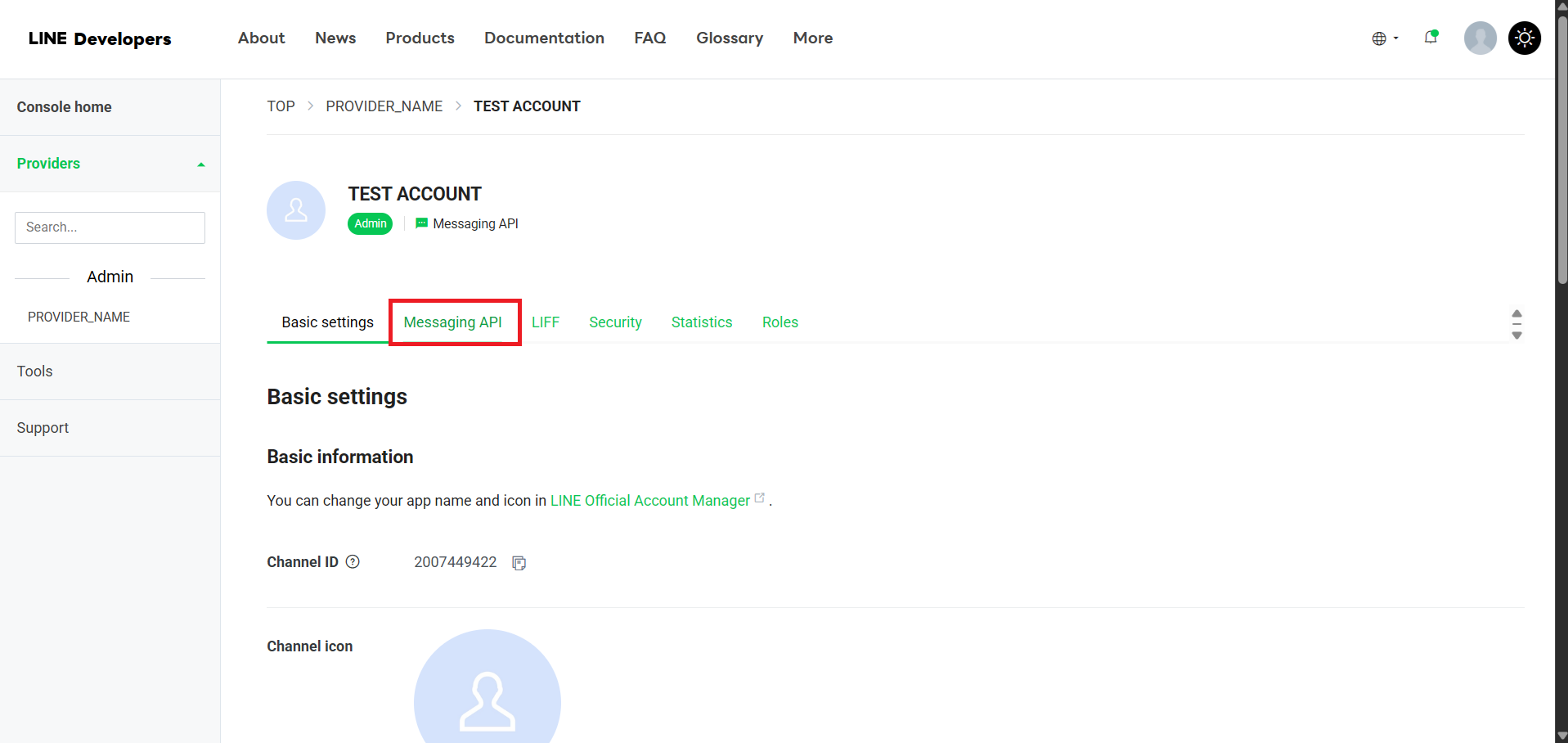 Select Messaging API